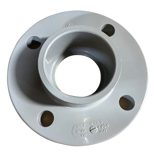 LASCO Lasco 851-H40 Pvc Schedule 80 Flange Hub 4 Inches