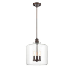 MILLENNI Millenni 6933-RBZ 3-light Pendant Rubbed Bronze