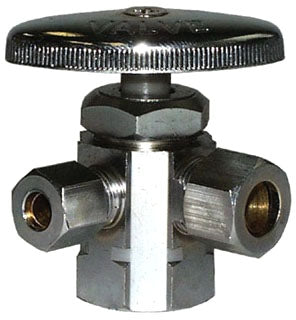 LEGEND VALVE Legend Valve 114-403 Dual Outlet Angle Stop 110 Psi