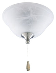 PROGRESS LIGHTING Progress Lighting P2612-09 Ceiling Fan Light Kit Brushed Nickel