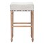 ZUO MODERN Zuo Modern 98614 Anaheim Backless Barstool Oak Wood