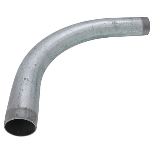 SOUTHWIRE Southwire 66 Galvanized Rigid 90-degree Conduit Elbow 2in
