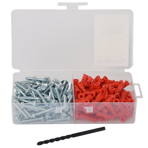 PRO PRODUCTS Pro Products 540-AK100 Anchor Kit Masonry Bit 100 Ct