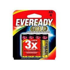 Energizer A91BP4 Eveready Gold Alkaline Battery 4/Pack
