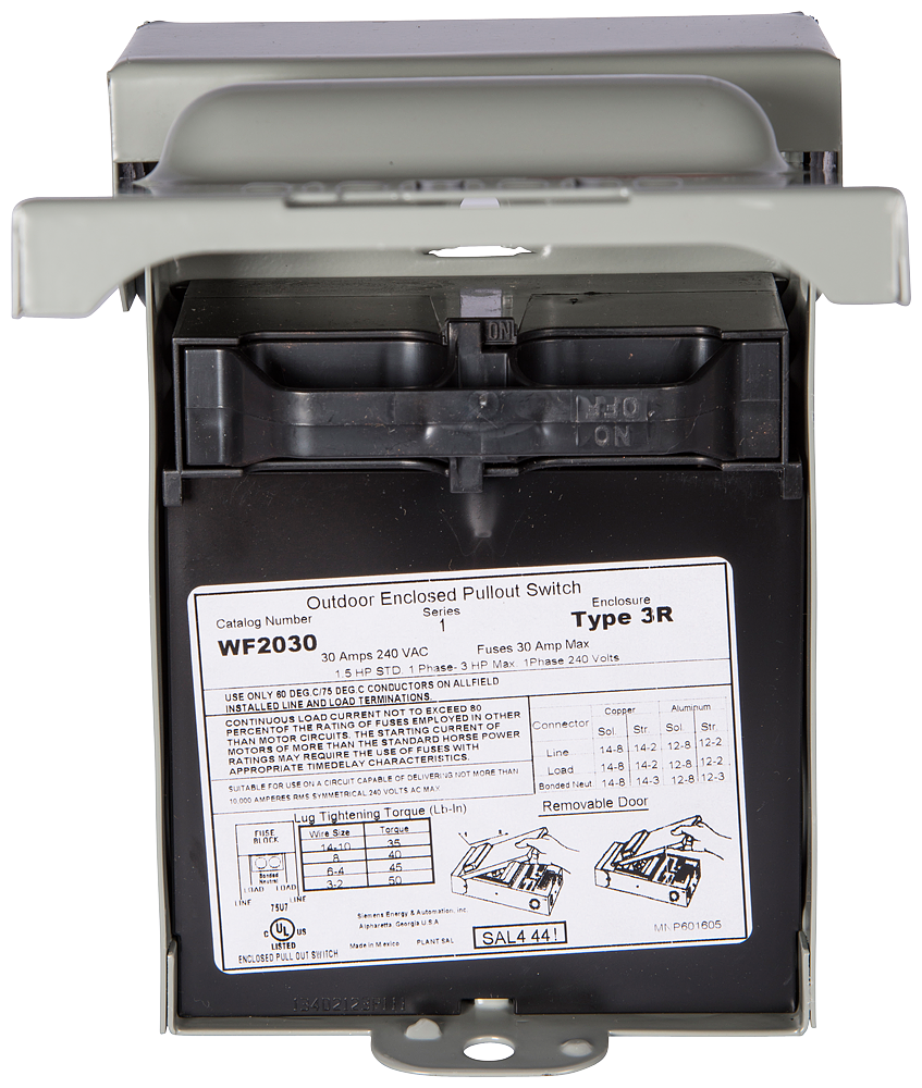 SIEMENS WF2030PL RELAYS & SWITCHES