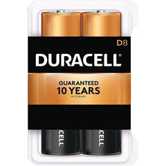 DURACELL Duracell MN13R8DWZ17 Coppertop D Alkaline Batteries 1.5V (8 Count, Pack of 2)