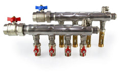 UPONOR Uponor A2740302 Commercial stainless-steel manifold assembly 1-1/2 in (3 loops) A2740302