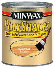 MINWAX Minwax 61370 Polyshades Classic Oak Satin Stain Quart
