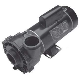 WATERWAY PLASTICS Waterway Plastics 3421021-1U Waterway EX 2 48-Frame 2HP Dual-Speed Spa Pump, 2in. Intake, 2in. Discharge, 230V 3421021-1U
