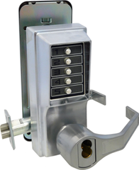DORMAKABA Dormakaba LR1021C-26D-41 Simplex Pushbutton Lever Lock Prepped for Corbin Core Override