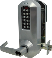 DORMAKABA Dormakaba E5031BWL-626-41 E-Plex E5031 Electronic Push Button Lock with Key Override 100 Access Codes