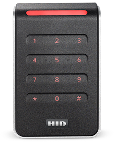 HID GLOBAL HID Global 40KNKS-00-000000 Signo40K Wall Mount w/Keypad 13.56mHz & 125kHz OSDP/Wiegand Pigtail Mobile Ready