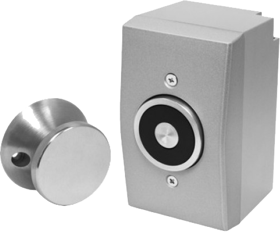 SECO LARM SECO-LARM DH-151SQ Magnetic Door Holder Surface-Mount 12/24V AC/DC or 120VAC