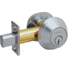 SCHLAGE Schlage Lock B662-P6-626 12-296 KA4 C Deadbolt Double Cylinder Grade 1