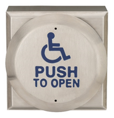 ASSA ABLOY Locknetics PPH-100-AL Push Plate w/Aluminum Box SPDT