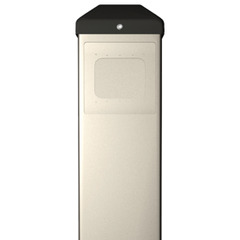 BEA BEA INCORPORATED 10BOLLARDSLV Bollard Post 42 inches x 6 inches x 4 inches