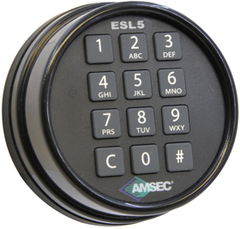 AMSEC AMERICAN SECURITY PRODUCTS 0616187 Black Nickel ESL5 Electronic Keypad Retro-Fit Kit