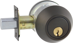 ARROW LOCK ARROW LOCK DBX61-613E-CS-KA4 Deadbolt Single Cylinder Adjustable Backset Schlage C Keyway Grade 2 613E/US10BE