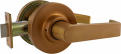 MARKS Marks Hardware 195N/10 Passage Clutched Lever Lockset 2-3/4in Backset ANSI Strike Grade 1