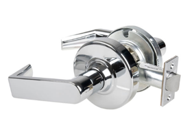 SCHLAGE Schlage ND10S-RHO-625 ND Series Passage Lever Lock Rhodes Style