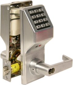 ALARM LOCK Alarm Lock DL4100IC/26D Trilogy T3 Keypad with Privacy Feature Cylindrical Standalone Lock