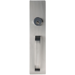DETEX Detex 03-CM-630 Nightlatch Pull Plate Trim Key Retracts Latch Less Mortise Cylinder for 30 Series