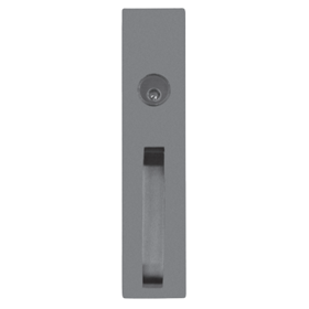 DETEX DETEX 03A689 Door Trim S Pull Standard Atlanta Aluminum Painted With Steel Stamping For V40 Series Rim and V50 Series Surface Vertical Rod