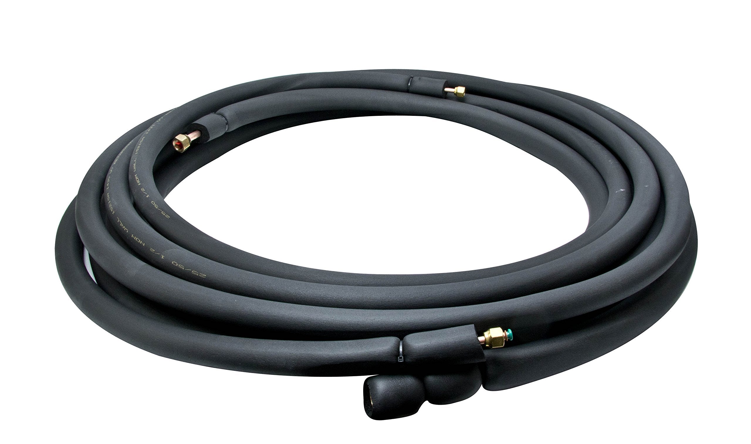 DIVERSITECH Diversitech D40620250B3B6 Mini Split Line Set 25ft 1/2in Insulation 3/8in Suction 1/4in Liquid