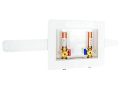 EASTMAN Eastman 60253 Sweat Center Drain Washing Machine Outlet Box with Hammer Arrestors 1/2 in. Sweat