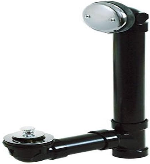 EASTMAN Eastman 35291 Schedule 40 ABS One-Hole Bath Waste, Lift-n-Lock Stopper 3/8-inch Thread 1-1/2-inch