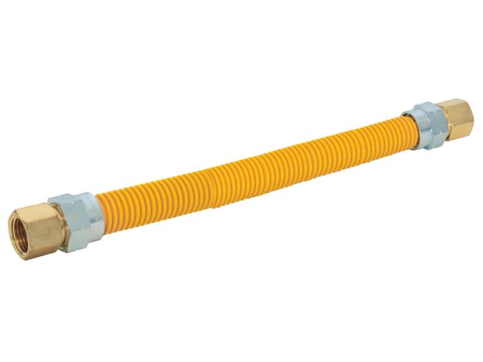 EASTMAN Eastman 40YE545536 1 in. OD epoxy-coated gas connector 290,900 BTUs FIP x MIP 36 in. length