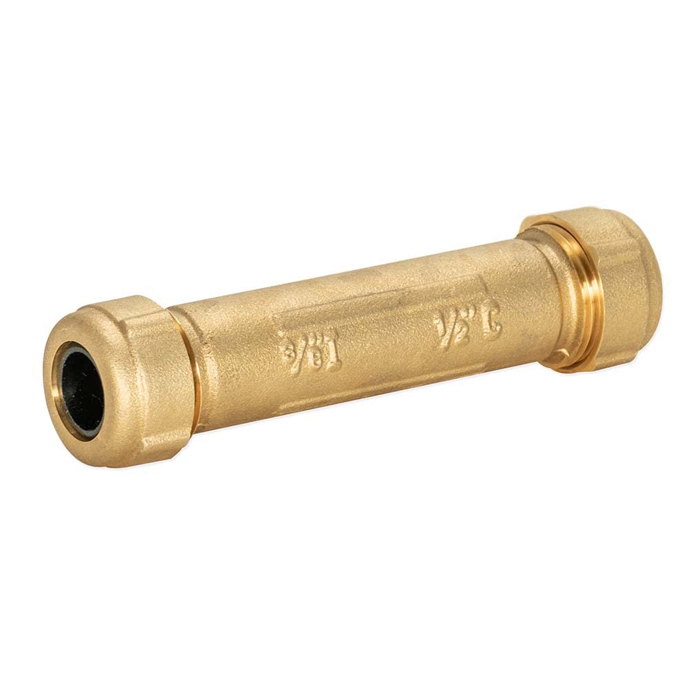 EASTMAN Eastman 20541LF Long Pattern Compression Coupling 3/8 Inch IPS x 1/2 Inch CTS
