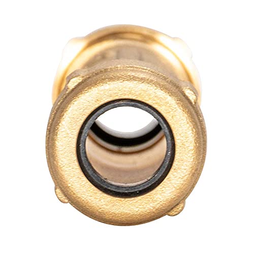 EASTMAN Eastman 20541LF Long Pattern Compression Coupling 3/8 Inch IPS x 1/2 Inch CTS