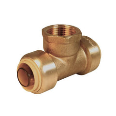 LEGEND VALVE Legend Valve 456-160NL 1/2 in Push Fit x FNPT Tee