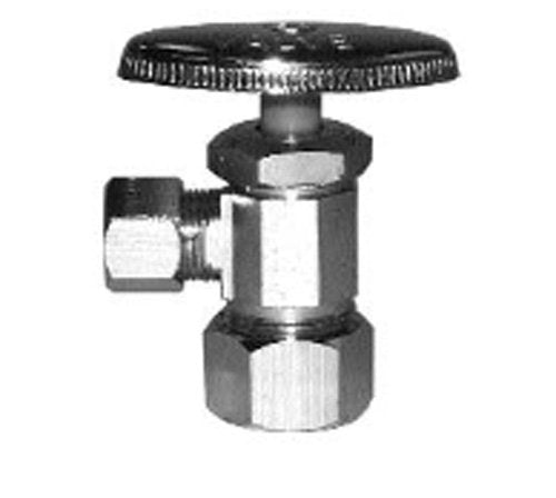 LEGEND VALVE Legend Valve 114-101NL T-581 No Lead Multi-Turn Angle Valve 3/8 OD x 3/8 OD