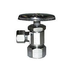 LEGEND VALVE Legend Valve 114-101NL T-581 No Lead Multi-Turn Angle Valve 3/8 OD x 3/8 OD