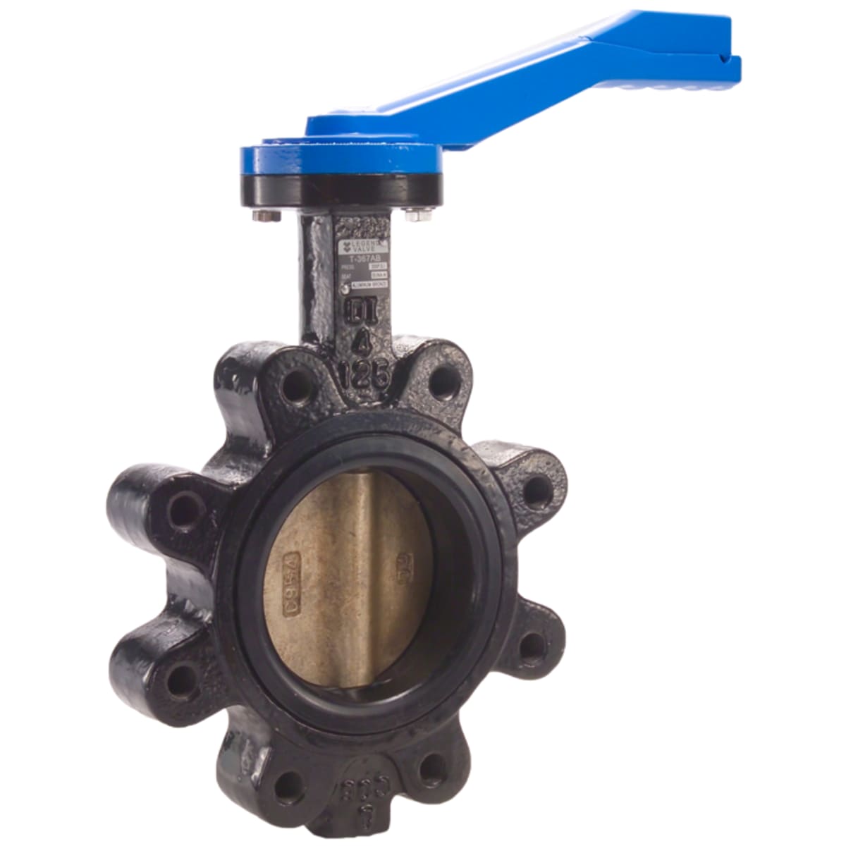 LEGEND VALVE Legend Valve 116-606 T-365AB butterfly valve with EPDM seals & 10 position handle 6 inch lug