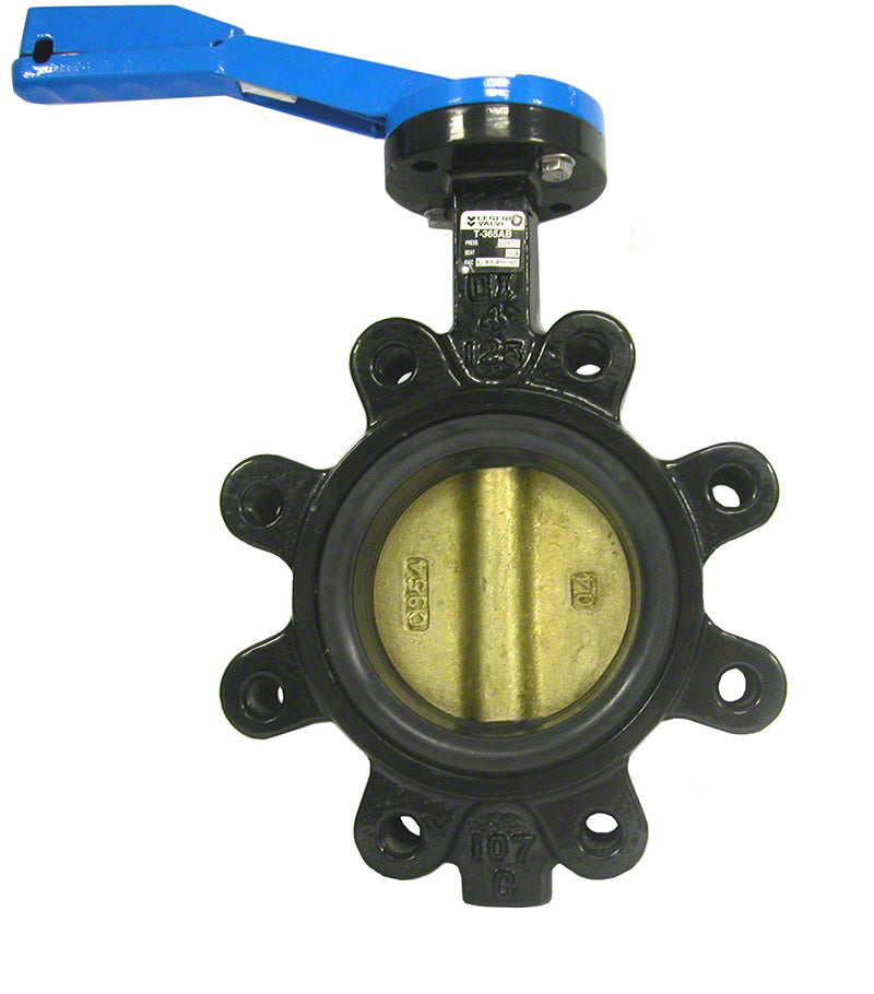 LEGEND VALVE Legend Valve 116-606 T-365AB butterfly valve with EPDM seals & 10 position handle 6 inch lug