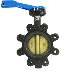 LEGEND VALVE Legend Valve 116-606 T-365AB butterfly valve with EPDM seals & 10 position handle 6 inch lug