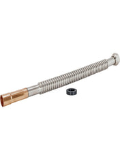 EASTMAN Eastman 437424 Corrugated Stainless Steel Water Heater Connector 3/4 Inch FIP x 3/4 Inch Female Sweat Connection 24 Inch Length