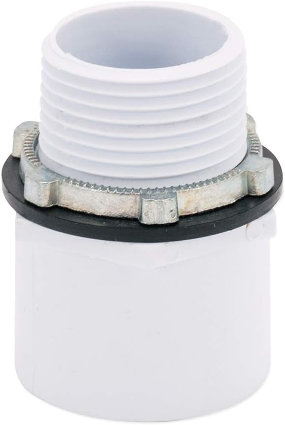 EASTMAN Eastman 60089 aluminum water heater drain pan with PVC fittings 26 inch ID x 28 inch OD compression