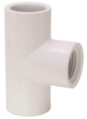MUELLER INDUSTRIES Mueller Industries 402-101 PVC Tee 3/4 in. x 3/4 in. x 1/2 in.