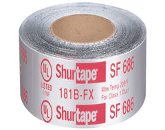 SHURTAPE Shurtape 183431 Printed Aluminum Foil Tape 2 inches x 100 feet