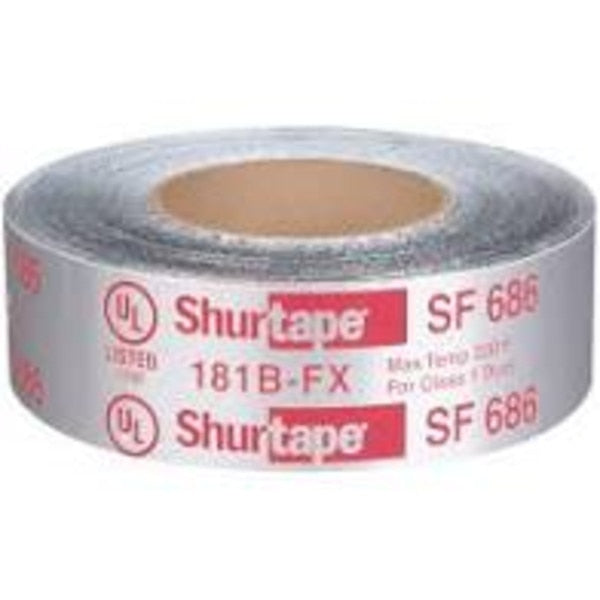 SHURTAPE Shurtape 183431 Printed Aluminum Foil Tape 2 inches x 100 feet