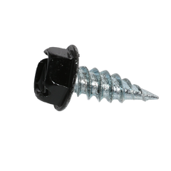 MALCO Malco HW7X1/2ZBG Slotted Hex Head Zip-in Self-Piercing Sheet Metal Screws 1/2 Inch Length 1/4 Inch Head Size 100 Pack