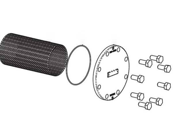 TACO Taco 386-2414-5RP Strainer & O-rings SD 4 inches