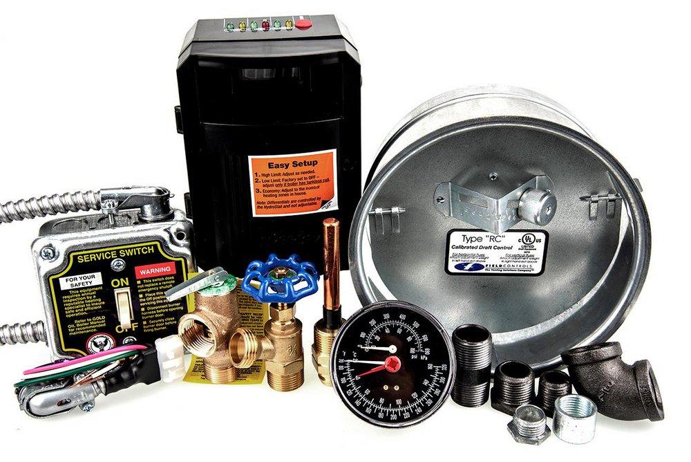WEIL-MCLAIN Weil-Mclain 672619220638 water trim kit for WGO series oil boilers without control S4