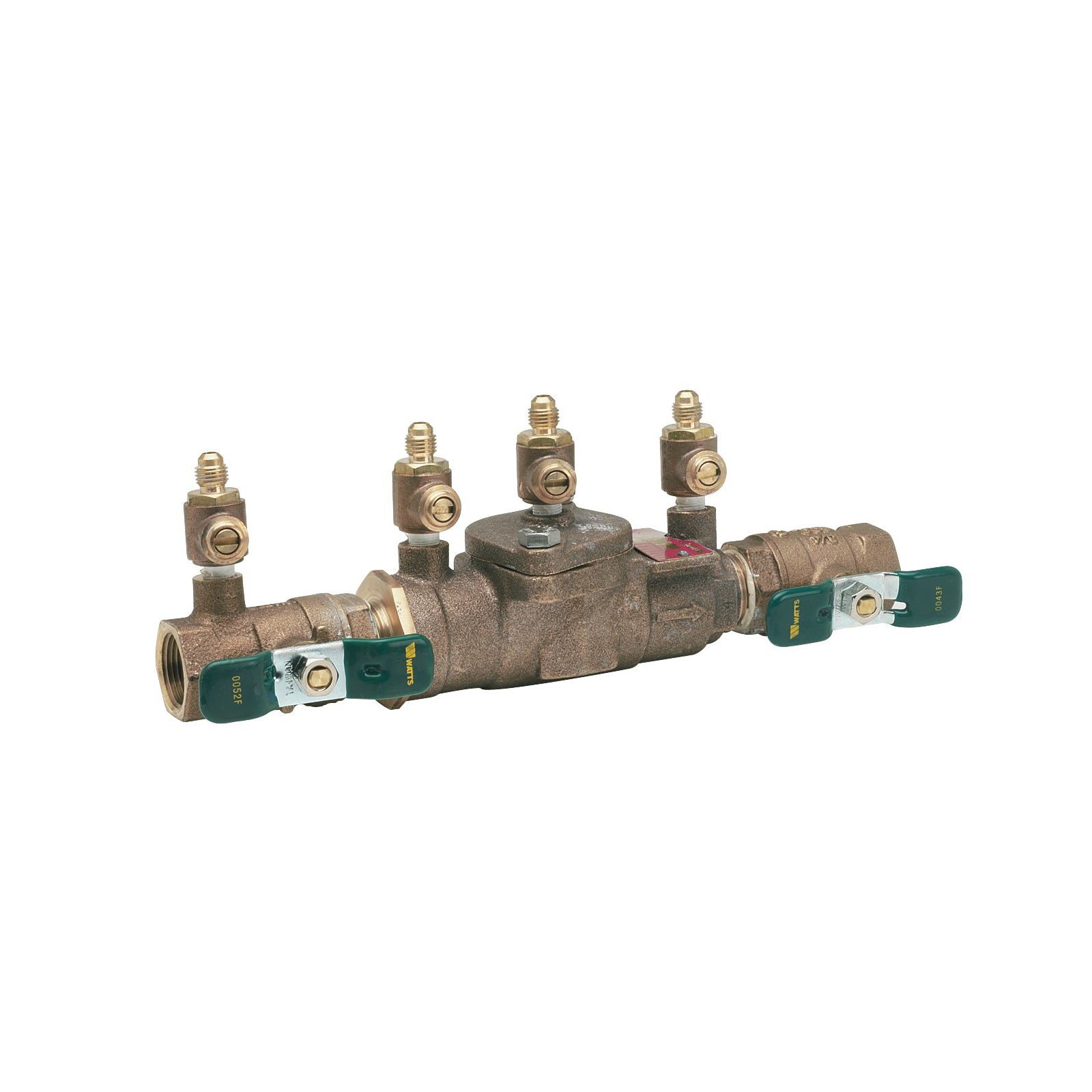WATTS Watts 0063231 LF007M3-QT Double Check Valve Assembly 3/4 in FNPT Quarter-Turn Dual Check