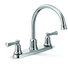 CLEVELAND FAUCET Cleveland Faucet CA41611 Capstone Two-Handle High Arc Kitchen Faucet 1.5 GPM 1/2 inches Connection 4-Hole