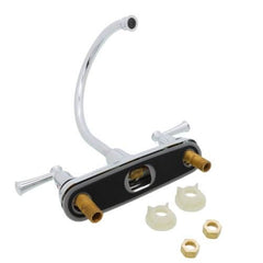 CLEVELAND FAUCET Cleveland Faucet CA41611 Capstone Two-Handle High Arc Kitchen Faucet 1.5 GPM 1/2 inches Connection 4-Hole